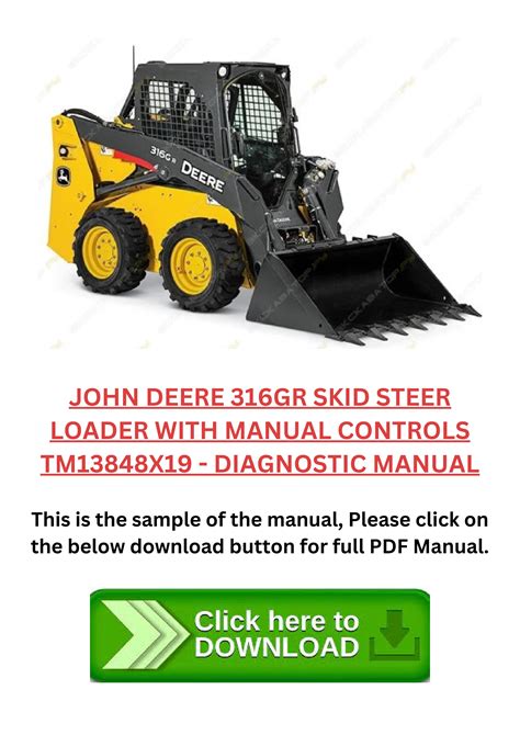 john deere 316gr skid steer manual pdf|john deere 316gr for sale.